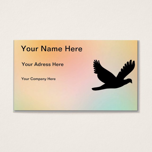 Vogelwelt-Silhouette (Vorderseite)