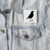 Vogelwelt-Silhouette Button (Beispiel)