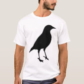 Vogelwelt-Silhouette T-Shirt (Vorderseite)