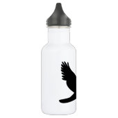 Vogelwelt-Silhouette Trinkflasche (Links)