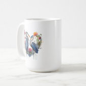 Vogelwelt-Tasse Kaffeetasse (Vorderseite Links)