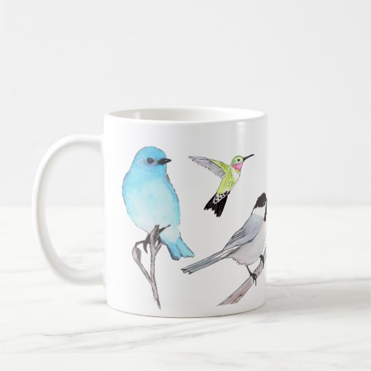 Vogelwelt-Tasse Kaffeetasse (Links)