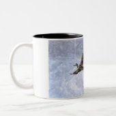 Vogelwelt-Tasse Zweifarbige Tasse (Links)
