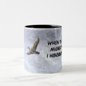 Vogelwelt-Tasse Zweifarbige Tasse (Mittel)