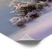 Vogelwelt, Winterheiligtum Poster (Ecke)