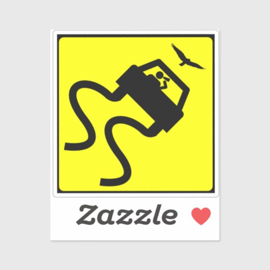 Vogelwerfer Aufkleber (Blatt)