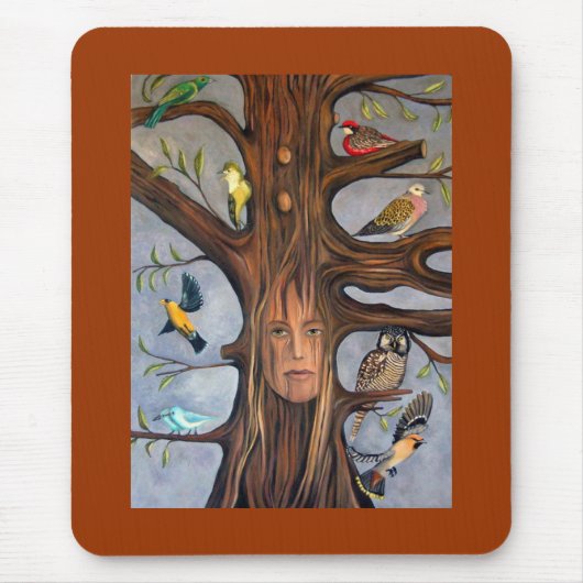 VogelWhisperer Mousepad (Vorne)