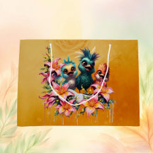 Vogelzauberei in einem Meer Blume