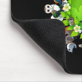Vogelzucht im Cartoon - Erde - Tag 2 Mousepad (Ecke)