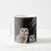 Vogelzweig: Vogelperche. Kaffeetasse (Vorderseite Links)