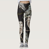 Vogelzweig: Vogelperche. Leggings (Vorderseite)