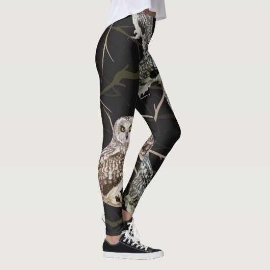 Vogelzweig: Vogelperche. Leggings (Rechts)