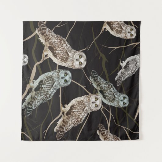 Vogelzweig: Vogelperche. Wandteppich (Vorderseite (Horizontal))