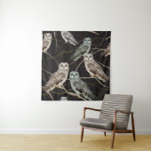 Vogelzweig: Vogelperche. Wandteppich (Beispiel)