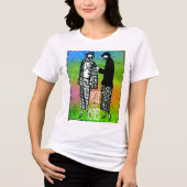 Vogue 1922 Inspired Spring Fashion Tri-Blend Shirt (Vorderseite)