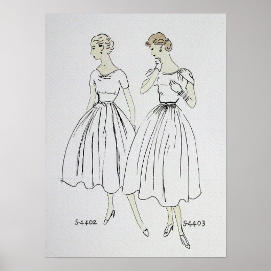 Vogue 1953 Poster (Vorne)