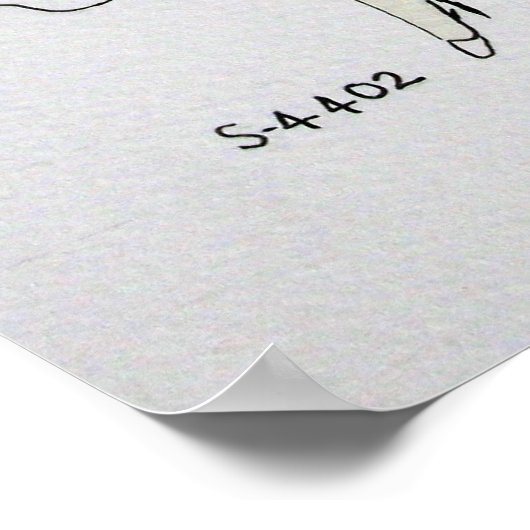 Vogue 1953 Poster (Ecke)