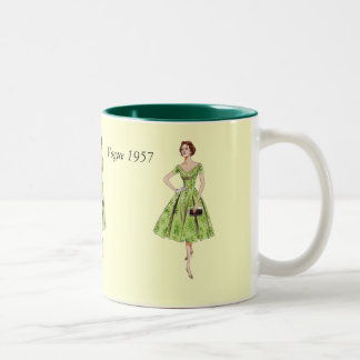 Vogue 1957 zweifarbige tasse