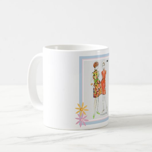 Vogue 1976 kaffeetasse (Vorderseite Links)