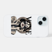 Vogue Ästhetik Mädchen iPhone-Hülle | Luxusmode iPhone 15 Hülle (Rückseite (Horizontal))