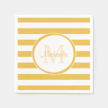 Vogue Bright Yellow Rugby Streifen und Party Name