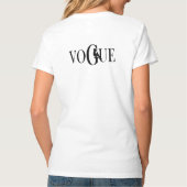 Vogue Graphic Daily Weekend, T - Shirt V-Neck (Rückseite)