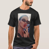vogue i dont care lollipop ästhetisches Poster T-Shirt (Vorderseite)