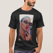 vogue i dont care lollipop ästhetisches Poster T-Shirt (Vorderseite)