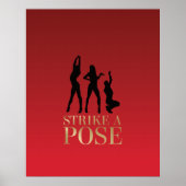 Vogue Strike a Pose - DIY - Poster (Vorne)
