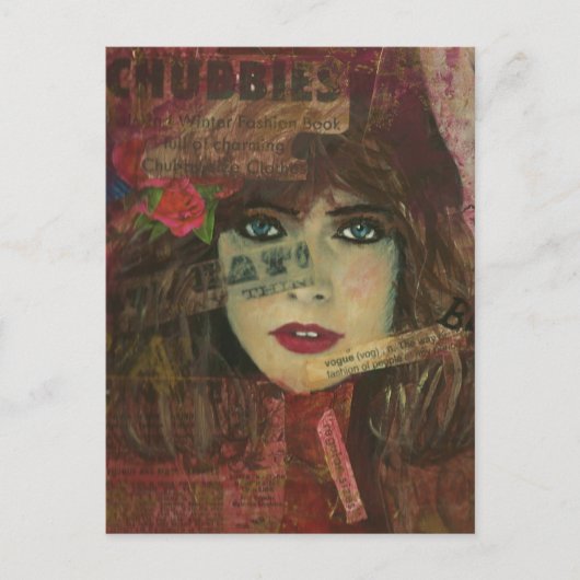 Vogue-Wahrnehmungen Postkarte (Vorderseite)