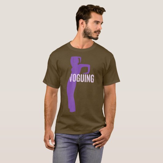 Voguing Drag Queen T-Shirt (Vorne ganz)