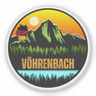 Vöhrenbach, Baden-Württemberg, Deutschland Aufkleber