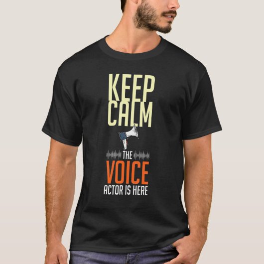 Voice Actor Voice over Actress Acting Talent Voice T-Shirt (Vorderseite)