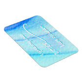 "Voice" Blue Throat Chakra Inspirierend Wörtermagn Magnet (Rechte Seite)