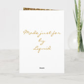 Voice of many angels feiertagskarte (Rückseite)