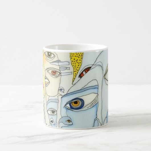 "Voices" Art Tasse von DAKimage (Mittel)
