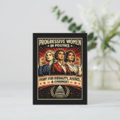 Voices of Change Postkarte (Stehend Vorderseite)