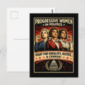 Voices of Change Postkarte (Vorne/Hinten)