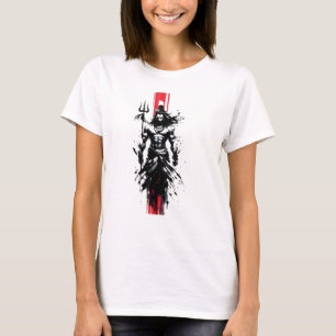 Void-Born Mahadev Die Karmesinachse, wenn Schweige T-Shirt