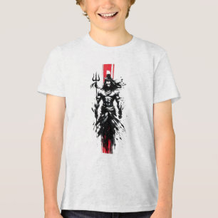 Void-Born Mahadev Die karmosinrote Achse, wenn Sch Tri-Blend Shirt