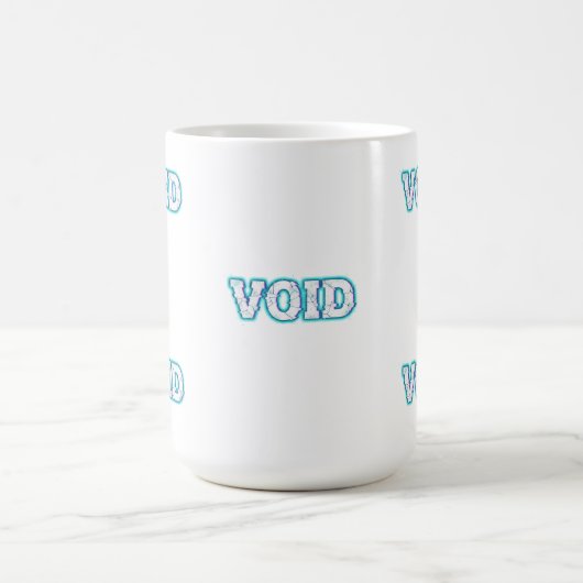 VOID//CRACKED: Enter the Electric Abyss Kaffeetasse (Mittel)