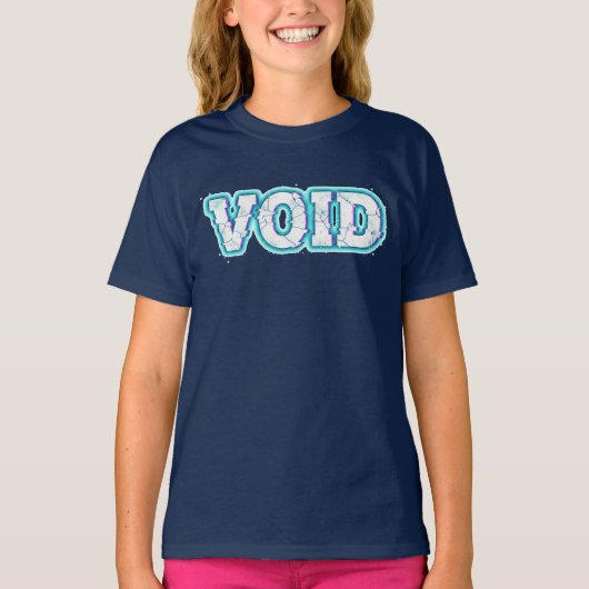 VOID//CRACKED: Enter the Electric Abyss T-Shirt (Vorderseite)