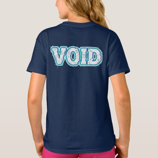 VOID//CRACKED: Enter the Electric Abyss T-Shirt (Rückseite)