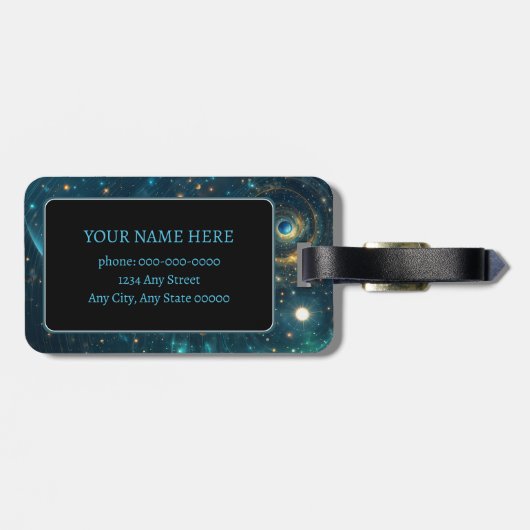 Void Eclipse Gepäckanhänger (Rückseite horizontal)