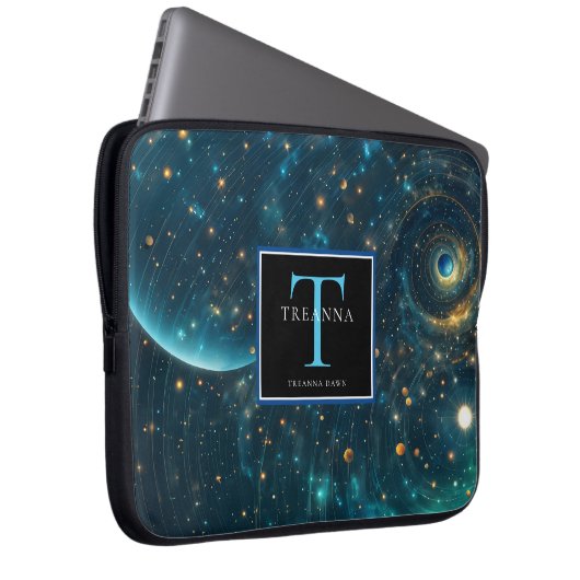 Void Eclipse Laptopschutzhülle (Vorne Rechts)