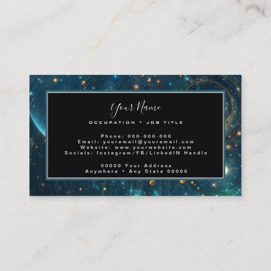 Void Eclipse Visitenkarte (Rückseite)