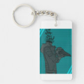 Void Inside. Tupfen. Verpflichtung. Rett eines Lif Schlüsselanhänger (Vorderseite)