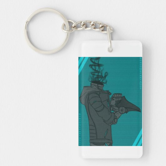 Void Inside. Tupfen. Verpflichtung. Rett eines Lif Schlüsselanhänger (Vorderseite)