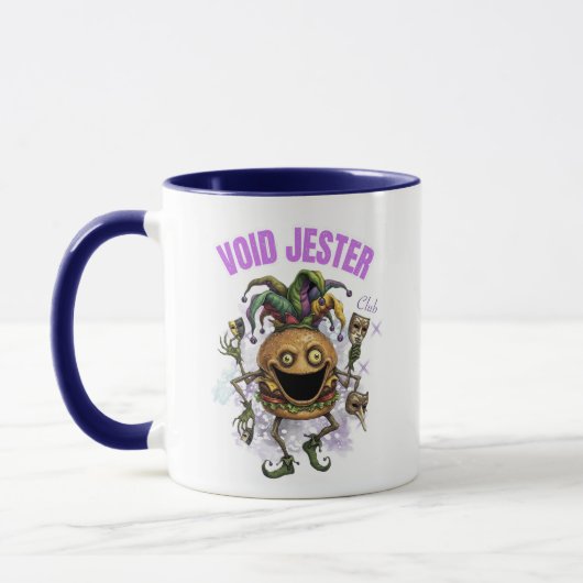 Void Jester Club - Freund Burger Tasse (Links)