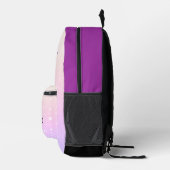 Void Jester Club Gesicht Bedruckter Rucksack (Rechts)